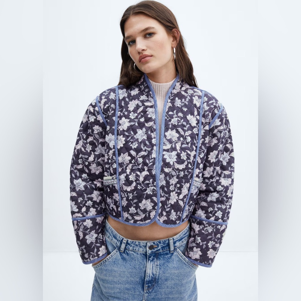 Mango Quilted reversible jacket